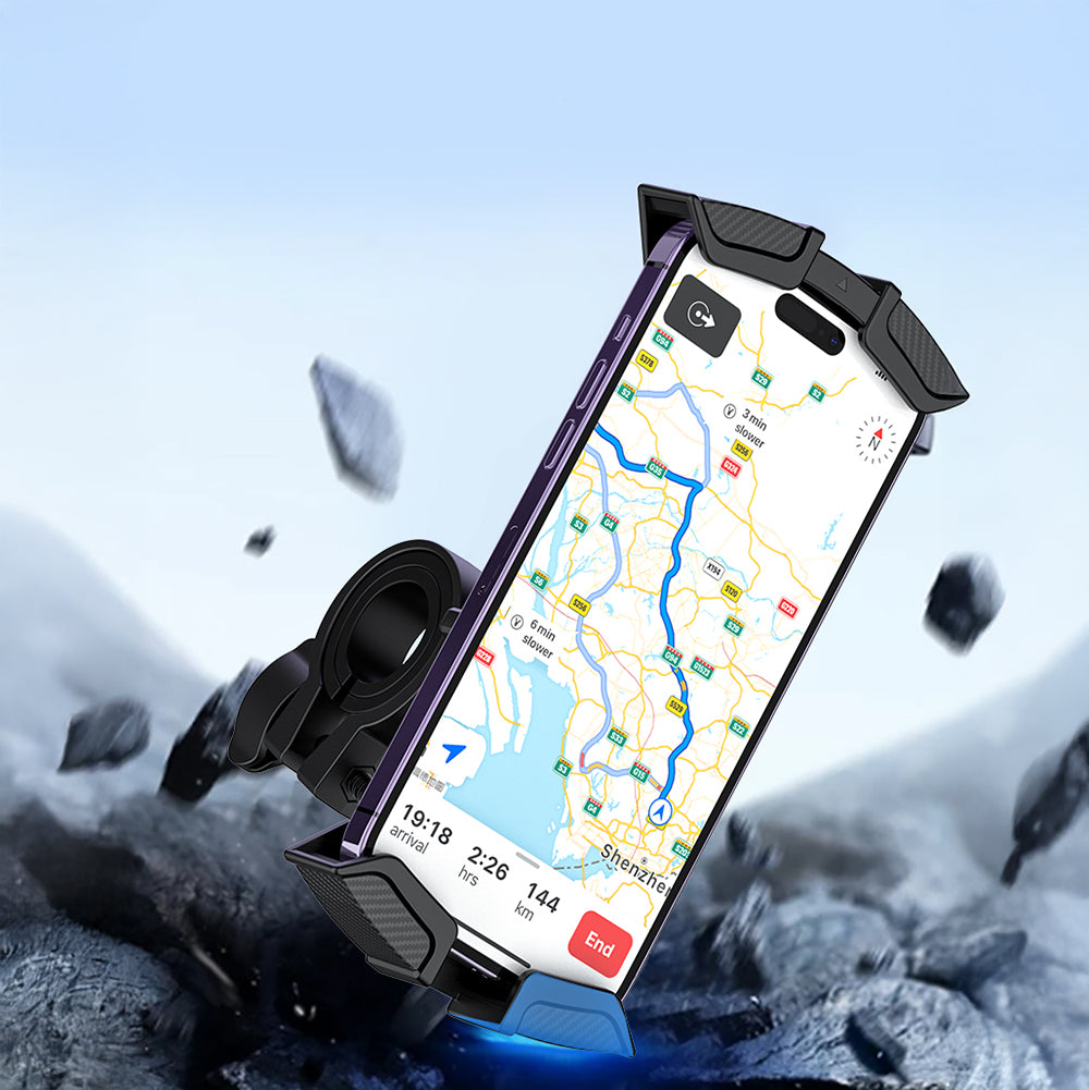 Recci RHO-C33 360° Derece Dönebilen Ayarlanabilir Motosiklet ve Bisiklet Telefon Tutucu Recci RHO-C33 360° Derece Dönebilen Ayarlanabilir Motosiklet ve Bisiklet Telefon Tutucu